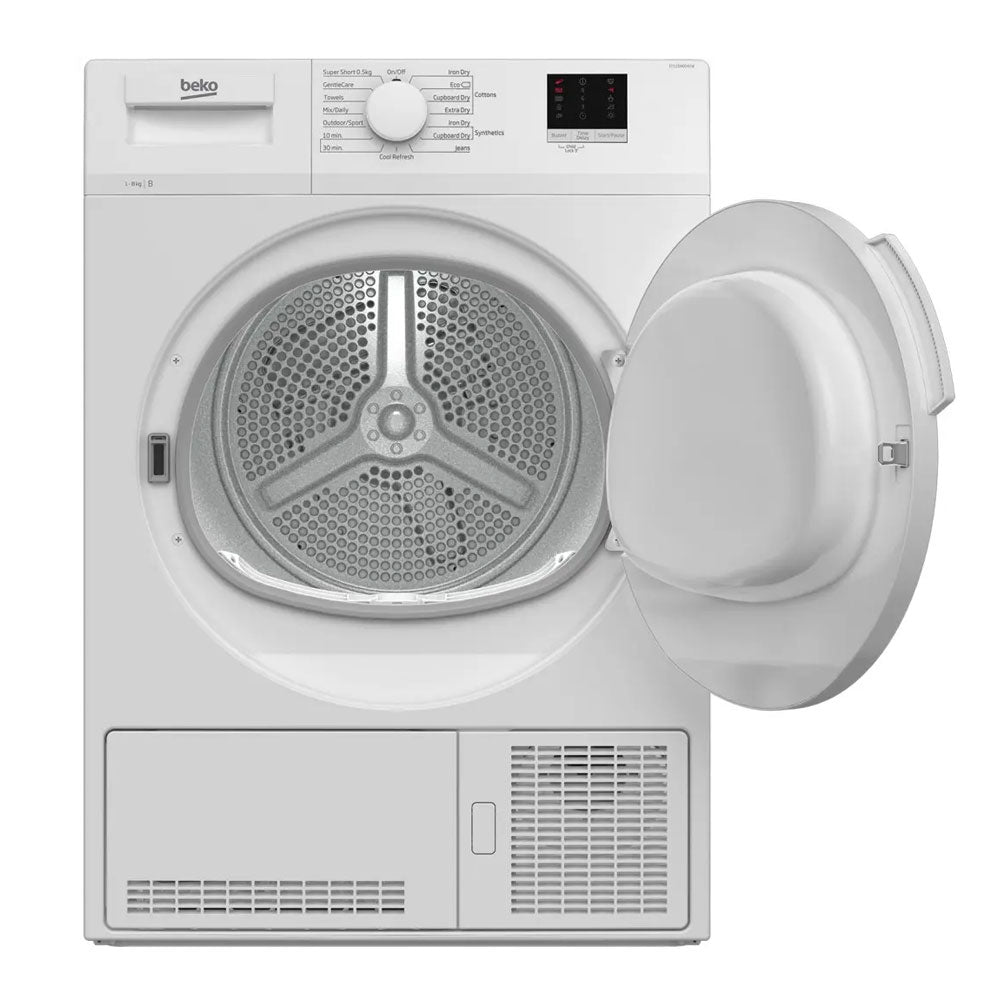 Beko 8kg Condenser Dryer - White | DTLCE80051WIR
