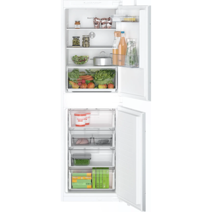 Bosch Series 2 50/50 Frost Free Built In Integrated Fridge Freezer | KIN85NSE0G