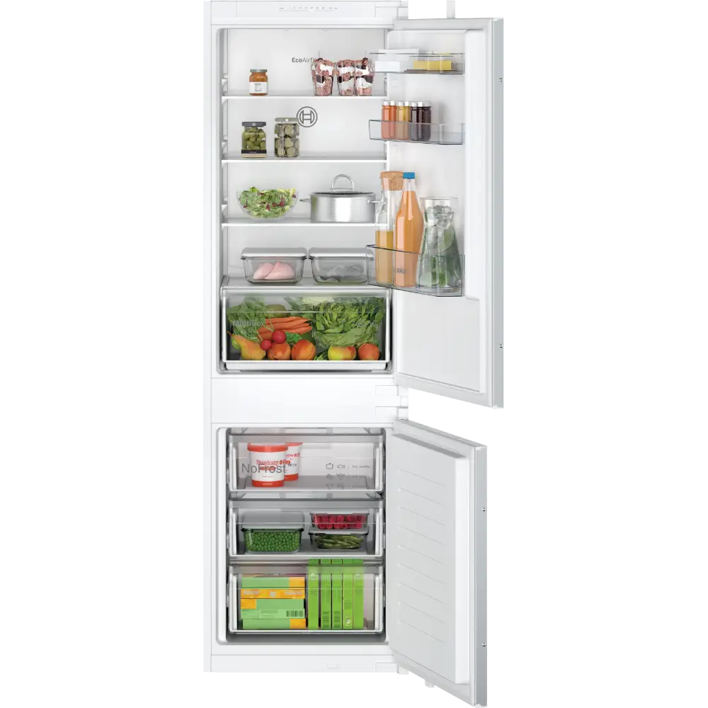 Bosch Series 2 Integrated Built In 60/40 Fridge Freezer - Sliding Hinge | KIN86NSE0G