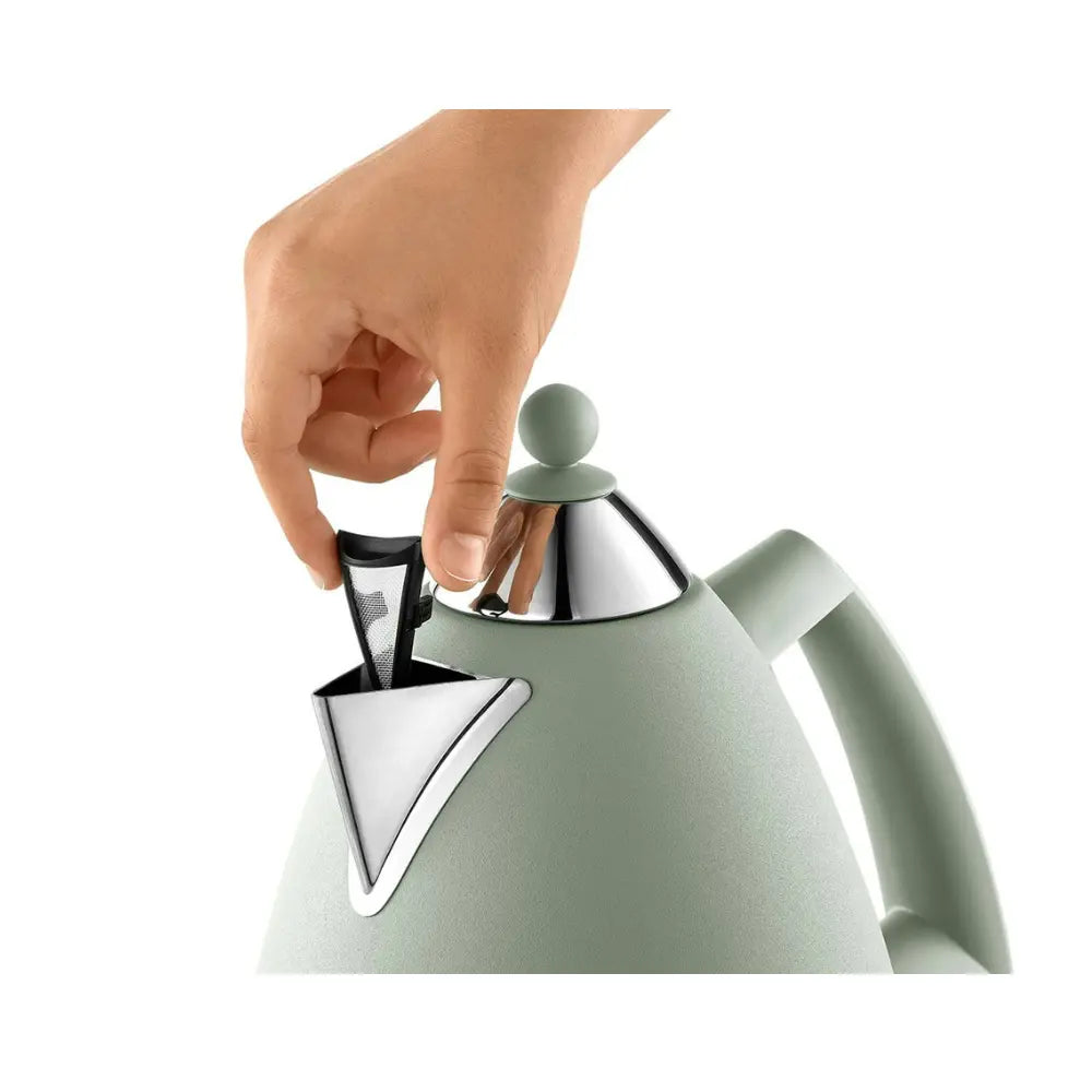 Delonghi Argento Flora 1.7 Litre Kettle - Green | KBX3016.GR