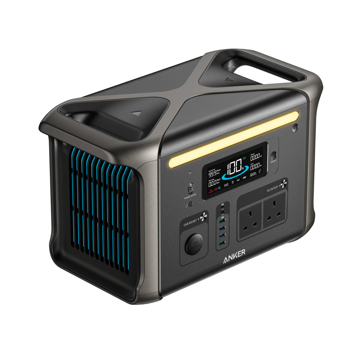 Anker SOLIX F1500 Portable Power Station ( Backup Battery ) - 1536Wh 1800W | A1772211