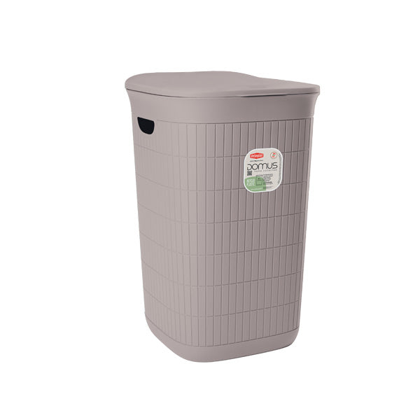 Domus Laundry Hamper with Lid 50 Litre - Grey | 55471
