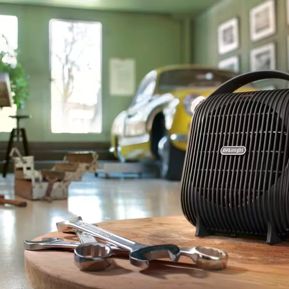 Delonghi Capsule Hobby 2.4Kw Fan Heater - Black | HFS30C24.DG