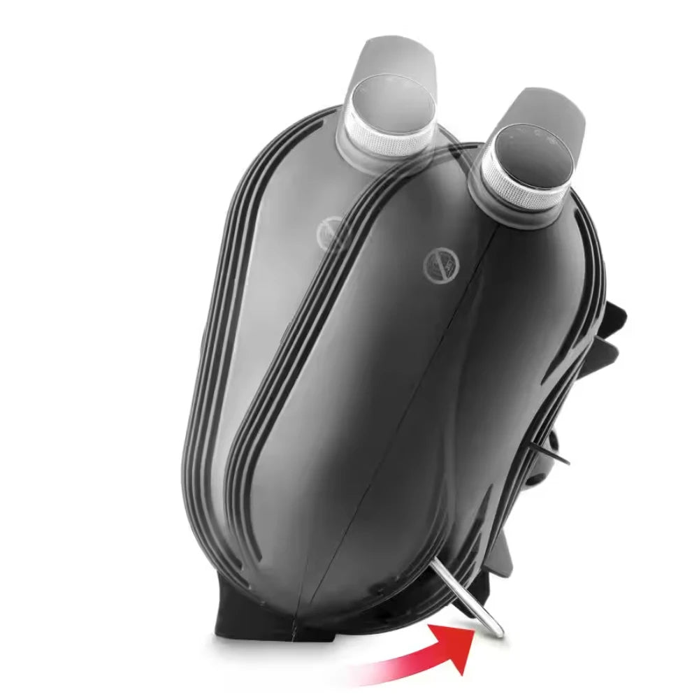 Delonghi Capsule Hobby 2.4Kw Fan Heater - Black | HFS30C24.DG