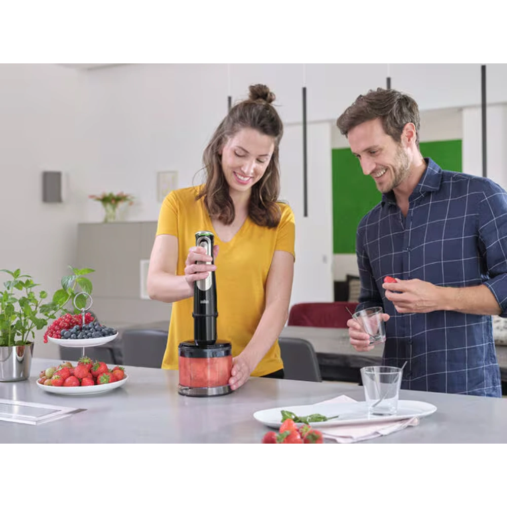 Braun Multiquick 9 4 in 1 Hand Blender - Black | MQ9135XI