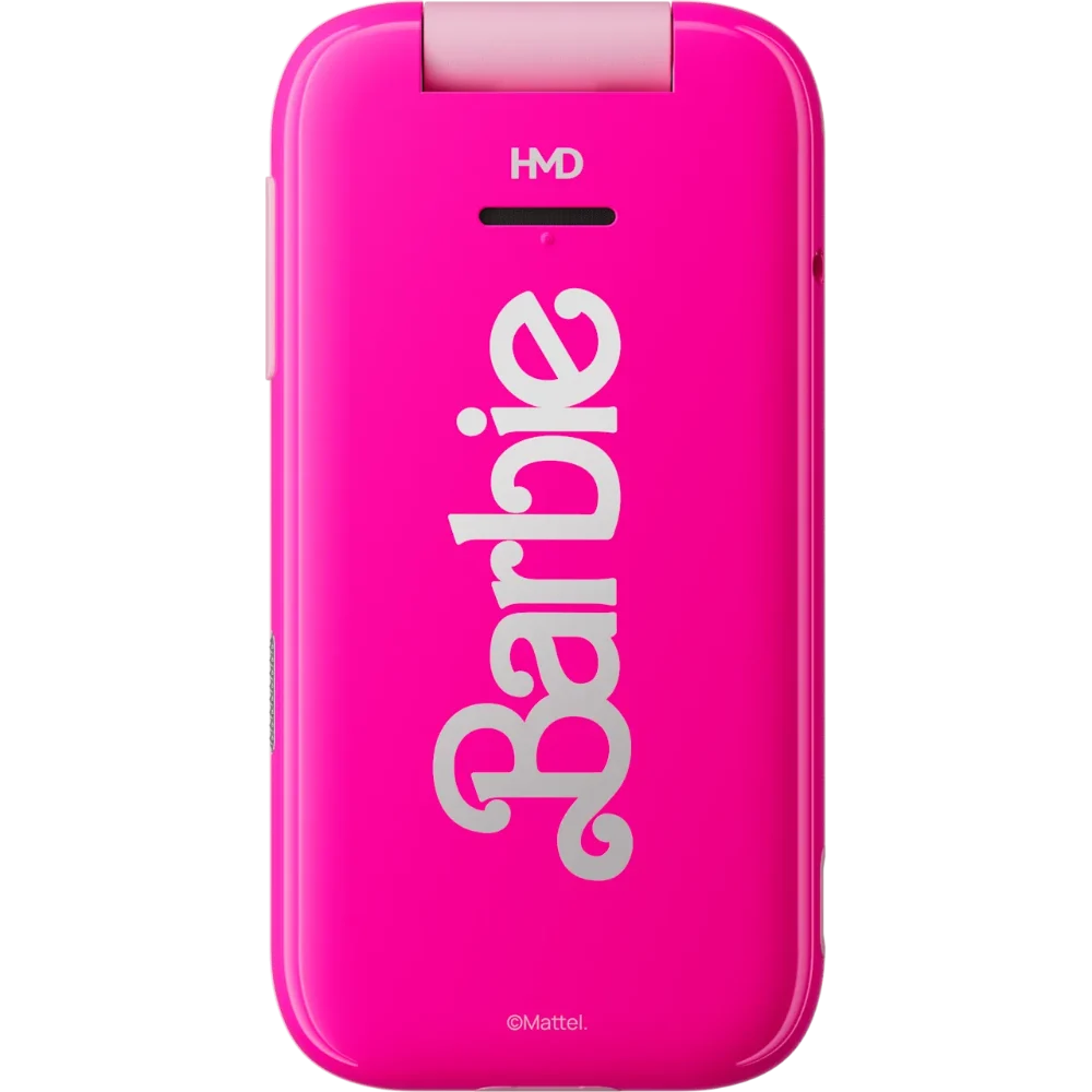 HMD Barbie Flip Phone Sim Free - Pink | 1GF030APC1L04