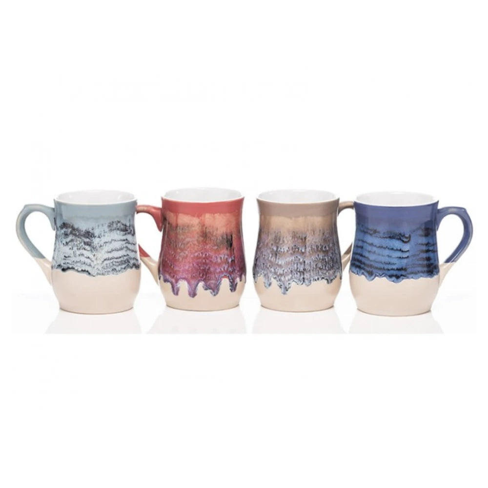 Newgrange Living Roundstone Pottery Mugs Set of 4 | HP51