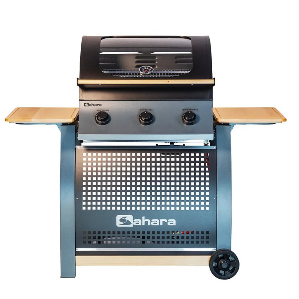 Sahara Supreme 3 Burner Gas Bbq S350
