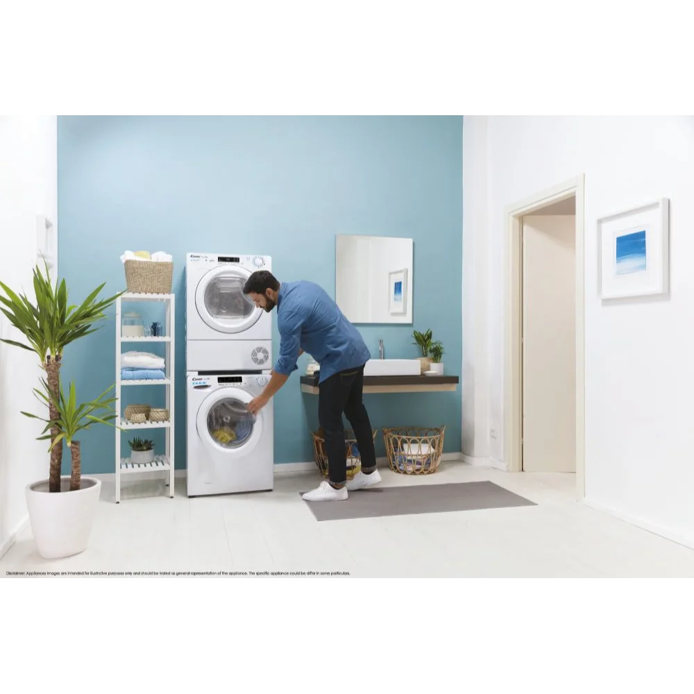 Candy Aqua Vision 10kg Condenser Tumble Dryer - White | CSOEC10DE-80