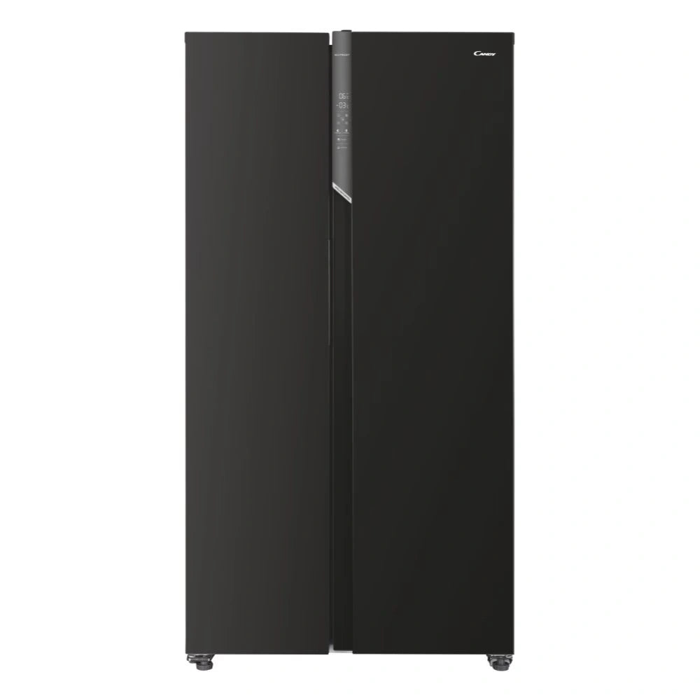 Candy Side By Side American Style Fridge Freezer 442 Litre - Black