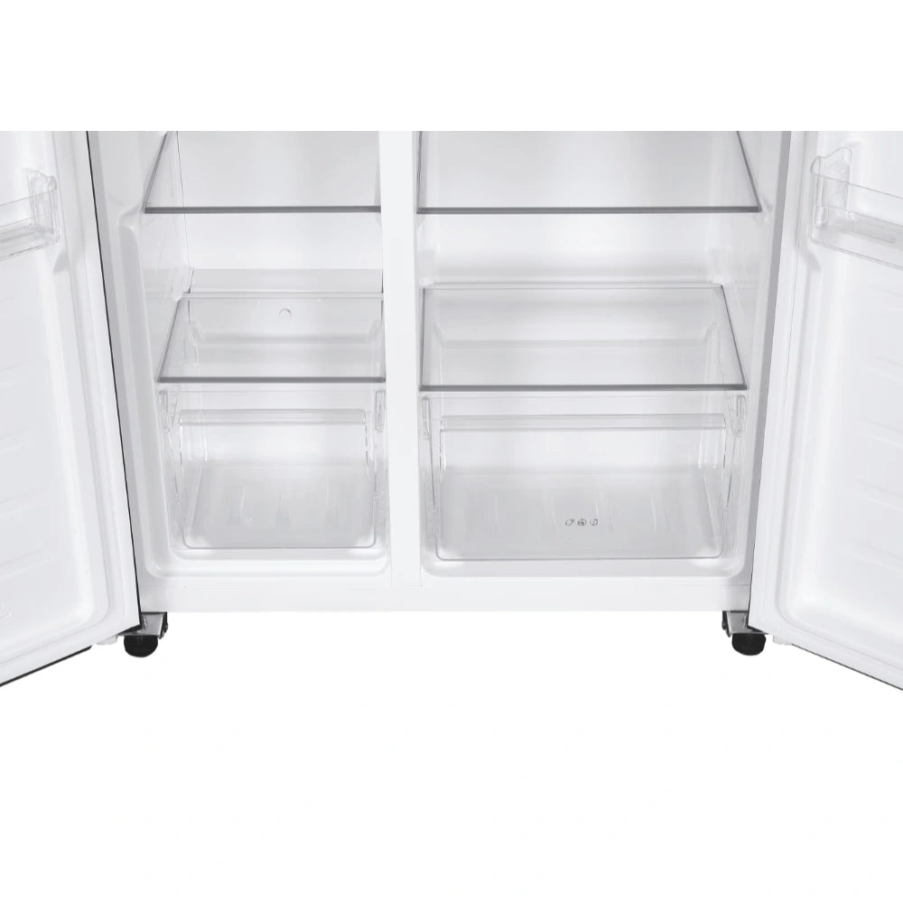 Candy Side By Side American Style Fridge Freezer 442 Litre - Black | CHSBSV5172EBKN