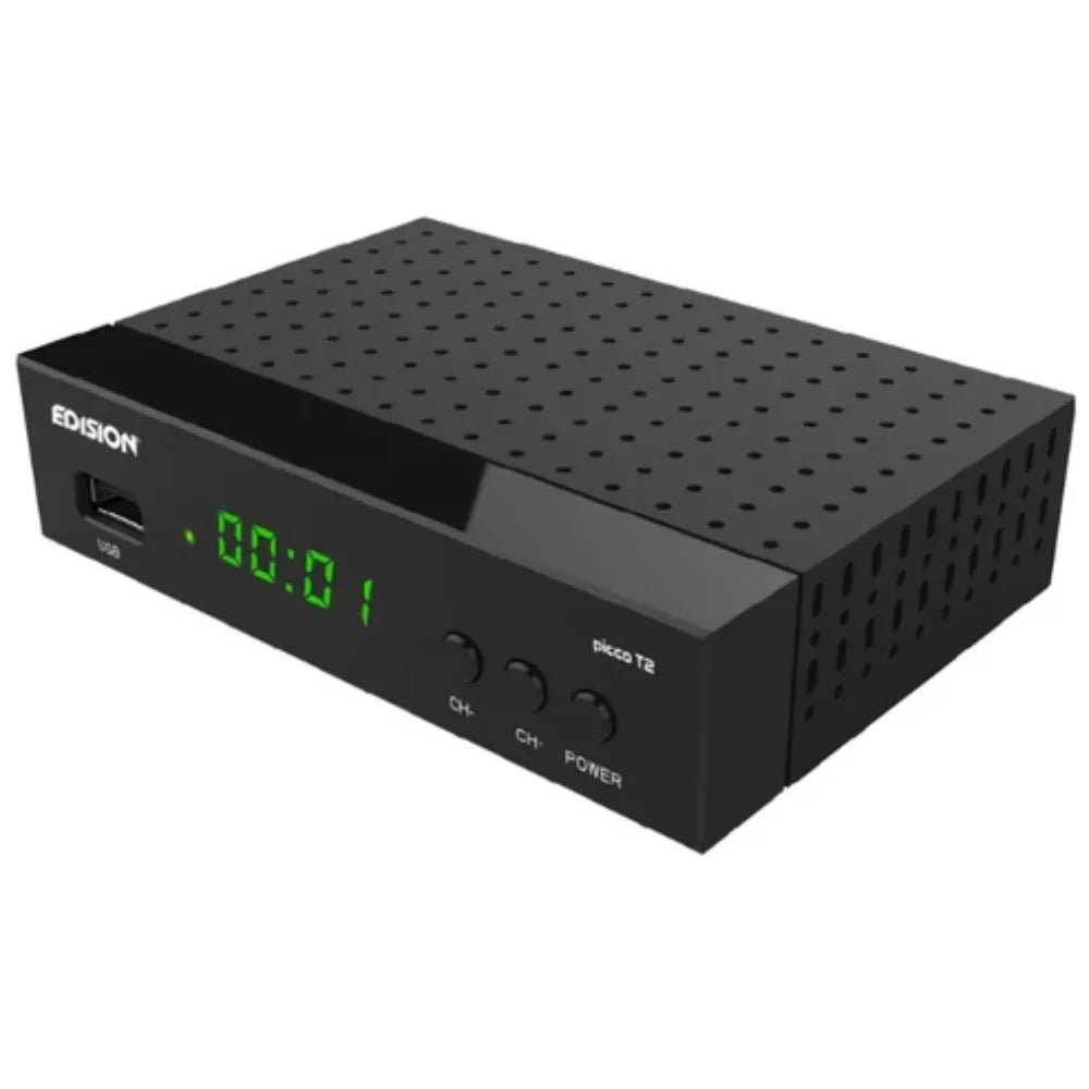 Edision Picco T2 DVB-T2 TV Saorview Box | Q14E01070021ED