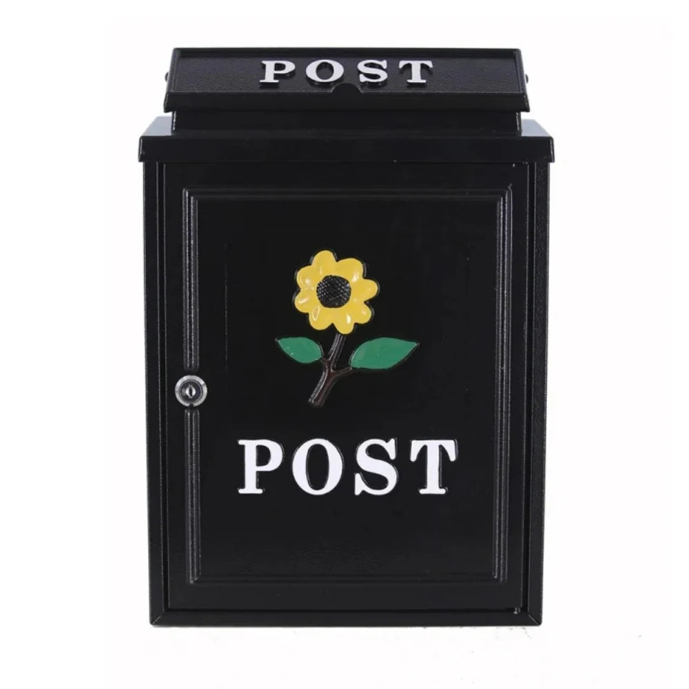 Post Zone Yellow Diecast Post Box - Sunflower | 252102