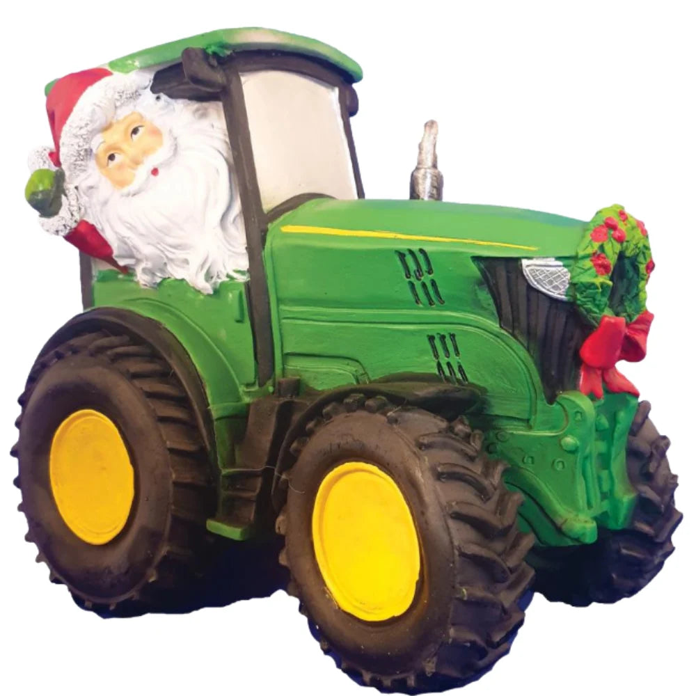 WGP Santa Tractor with Cab - Green | CH166