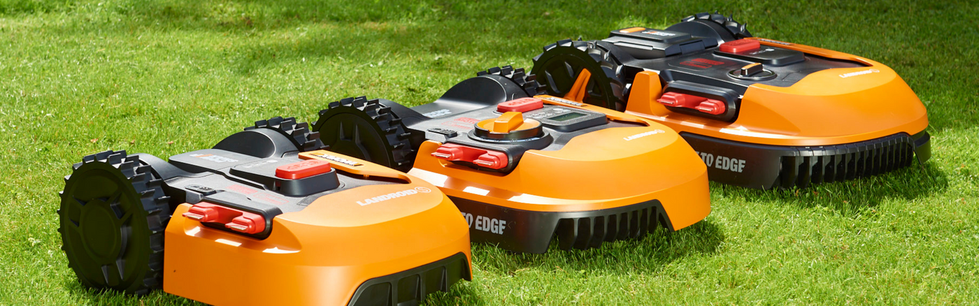 Worx robotic lawnmowers