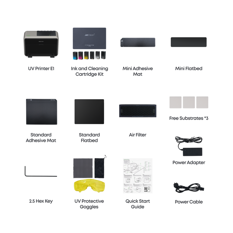 EufyMake E1 UV Printer - Black | V8260G40
