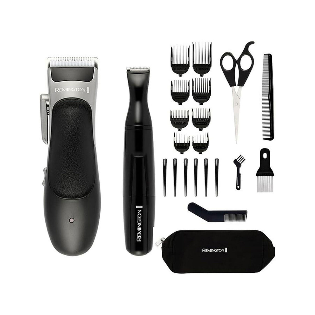 Remington Stylist Hair Trimmer Clipper - Black and Silver | HC367