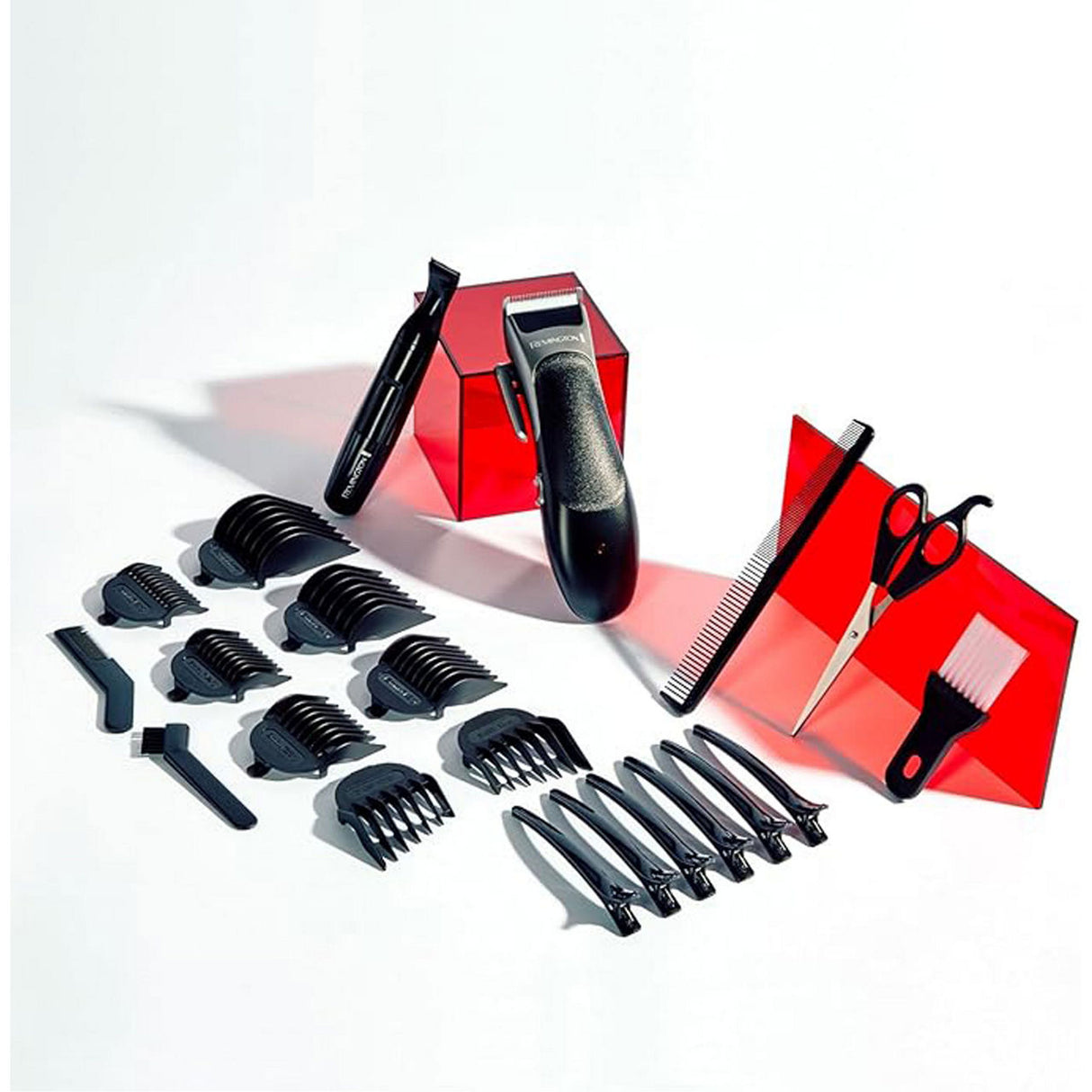 Remington Stylist Hair Trimmer Clipper - Black and Silver | HC367