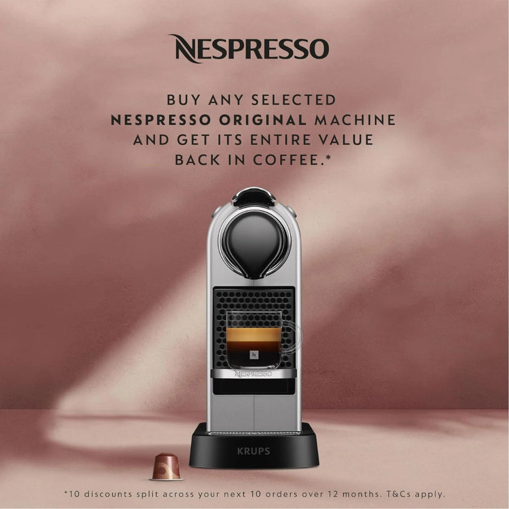 Nespresso Citiz POD Coffee Machine - Silver | XN741B40