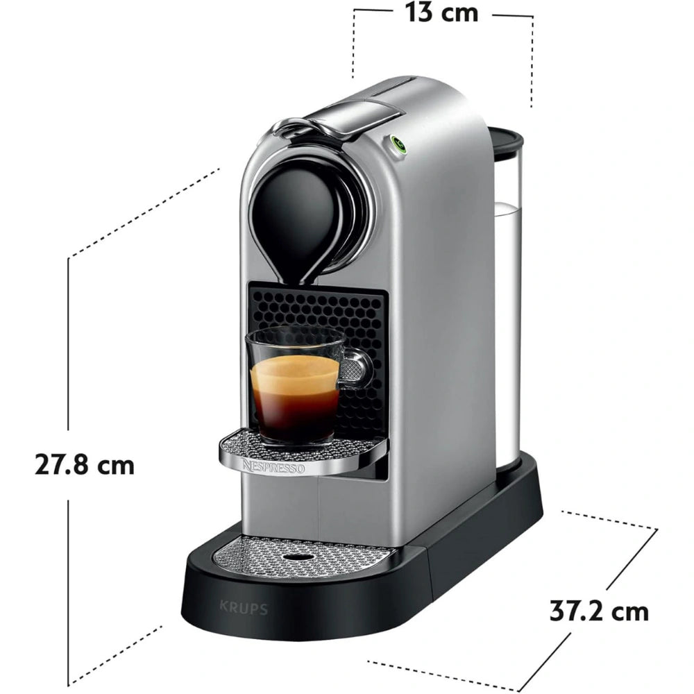 Nespresso Citiz POD Coffee Machine - Silver | XN741B40