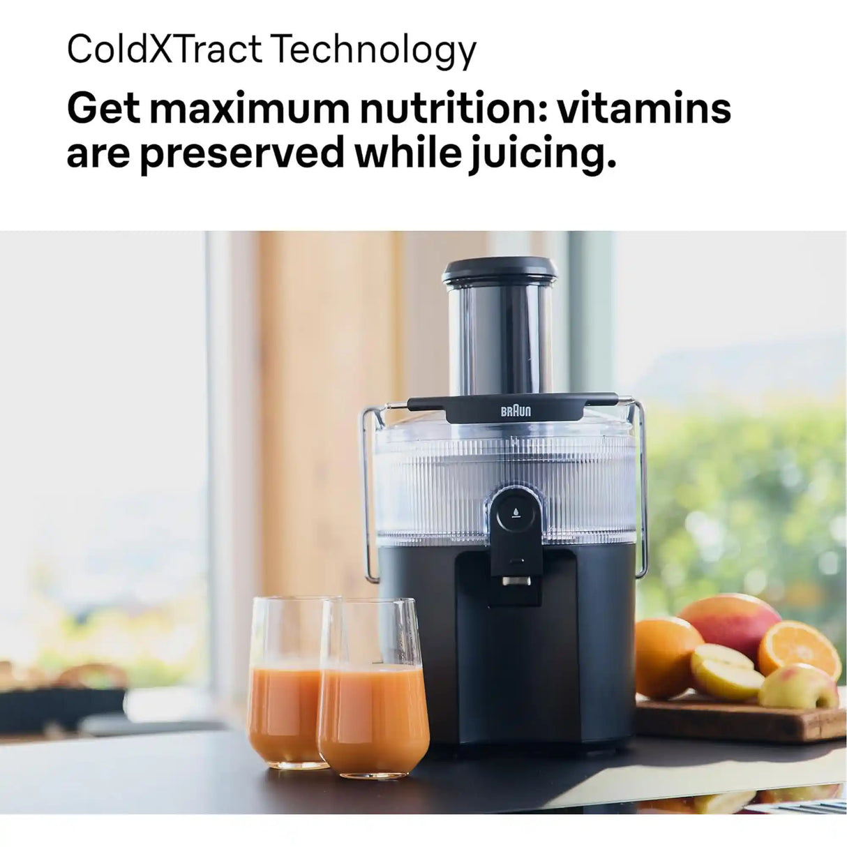 Braun MultiJuice 5 Juicer - Black | JC501AI-SJ5000