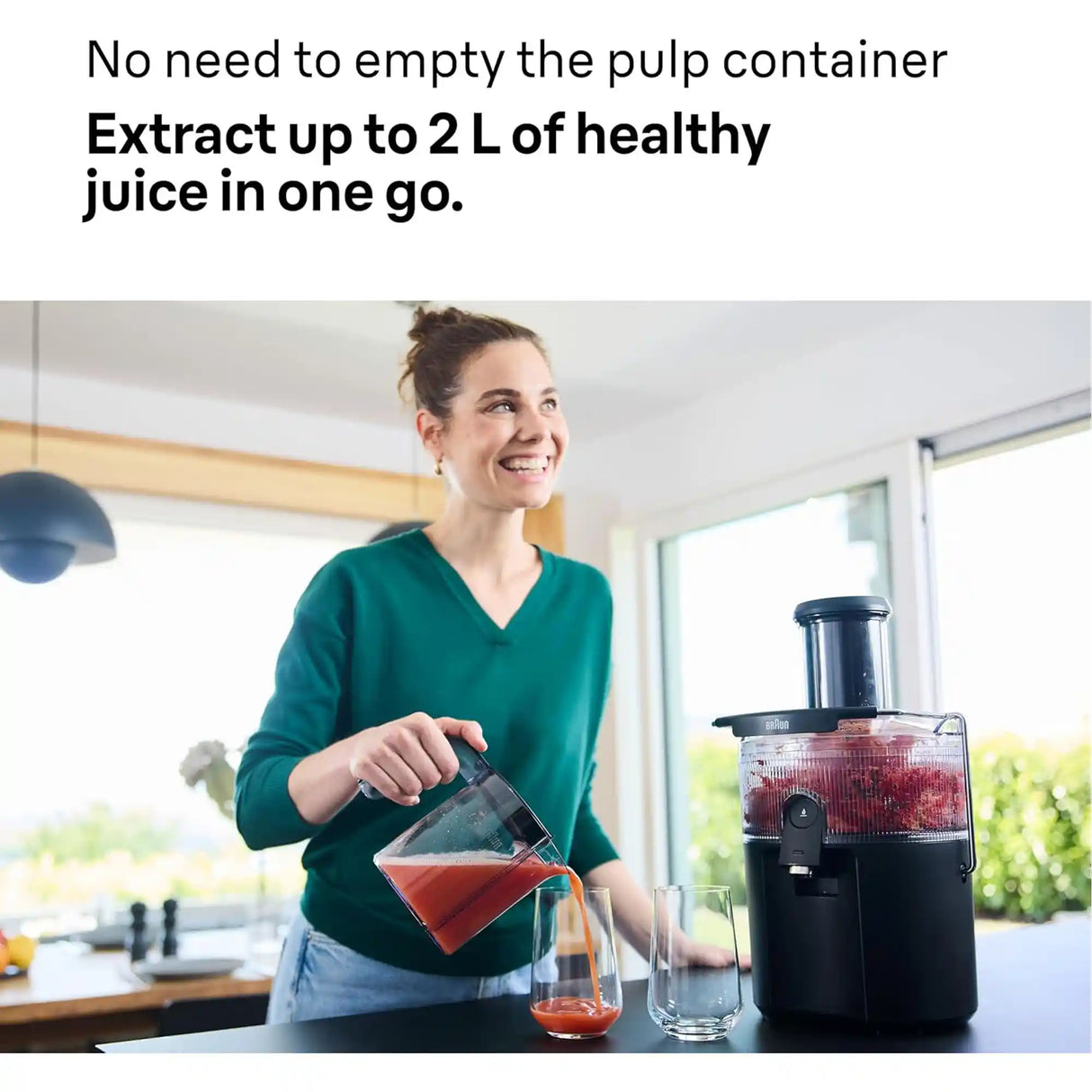 Braun MultiJuice 5 Juicer - Black | JC501AI-SJ5000