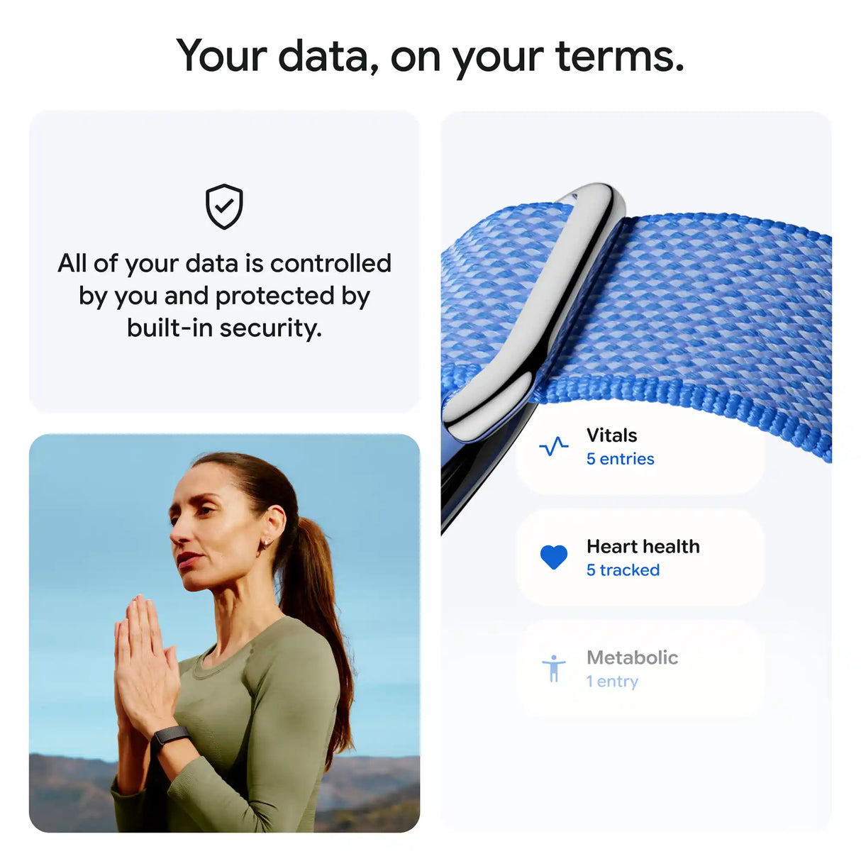 Google Fitbit Air Fitness Activity Tracker - Lavender | 79-GA11016-EU