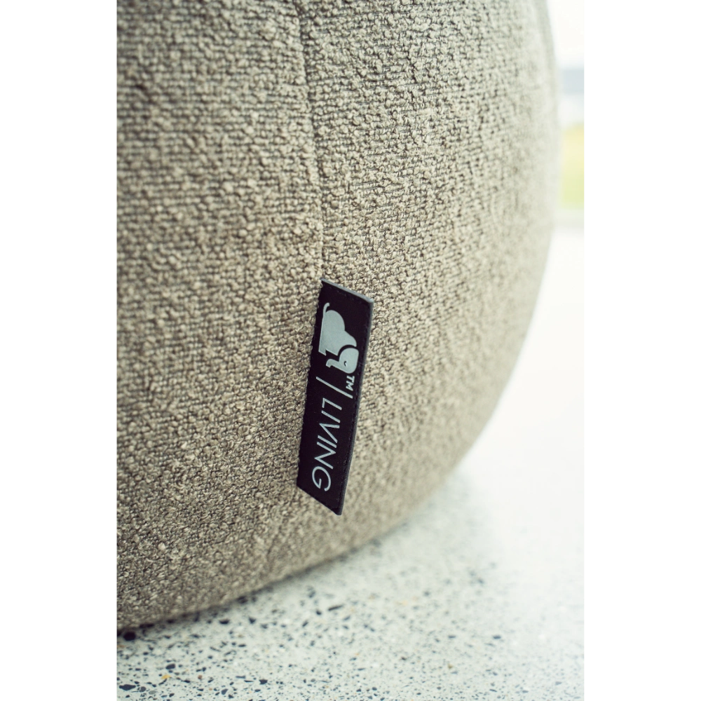 Elephant Boucle Chair Bean Bag - Oatmeal | EBOTER22