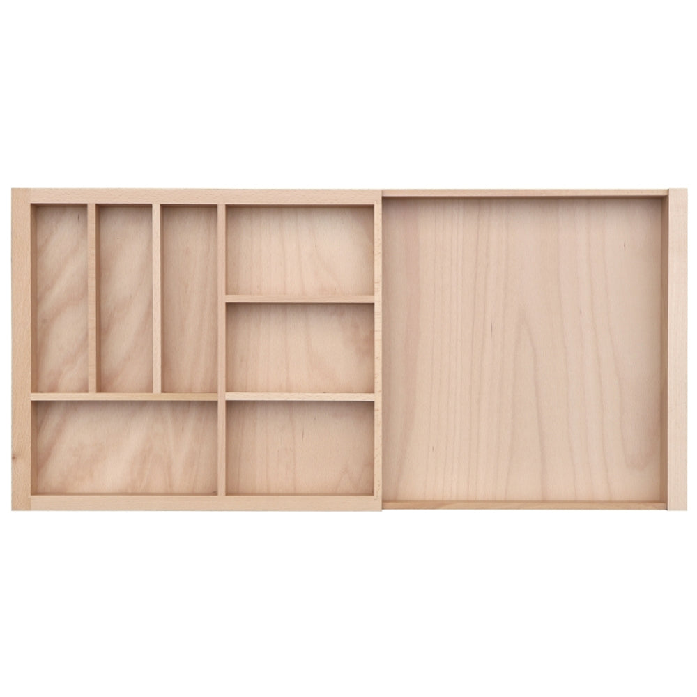 Wooden Expandable Cutlery Tray for Drawers to Fit inside 700-1000mm Cabinets | 3010575