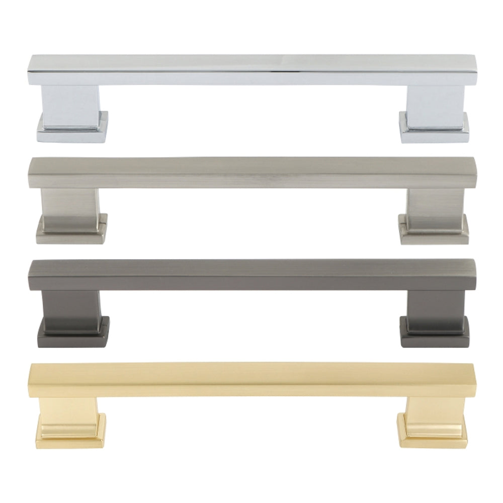 MVI Kensington Kitchen Cabinet D Handle 160mm - Satin Nickel | 0906055