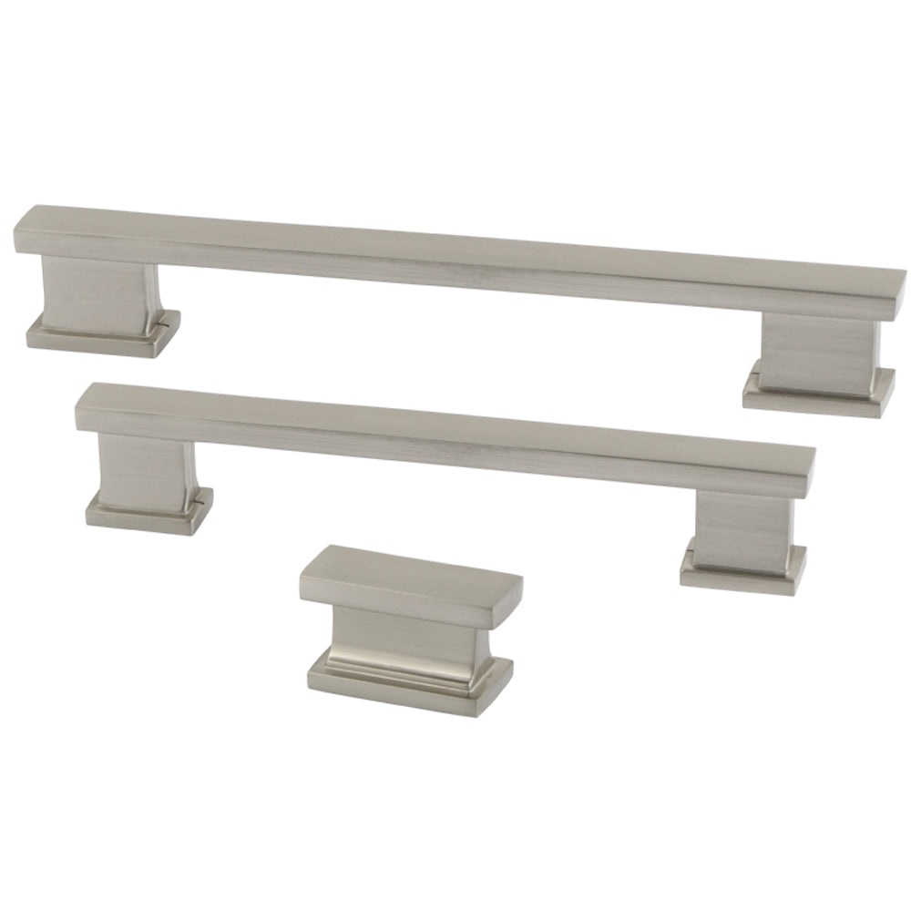 MVI Kensington Kitchen Cabinet D Handle 160mm - Satin Nickel | 0906055