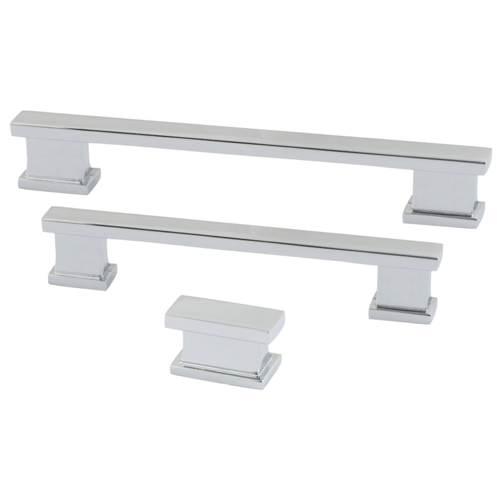MVI Kensington Kitchen Cabinet D Handle 160mm - Chrome | 0906050