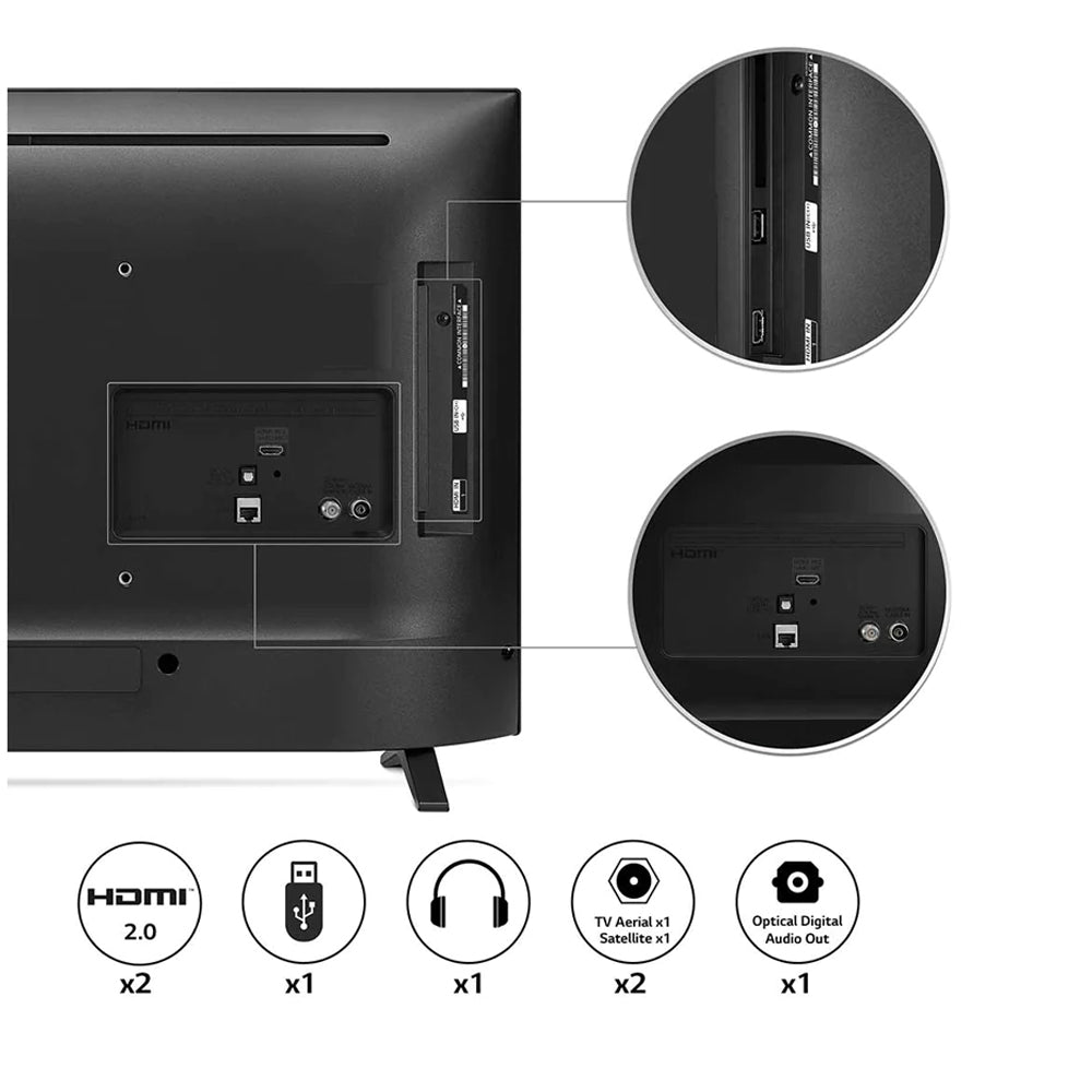 LG 32" Smart Full HD HDR LED TV | 32LQ63006LA