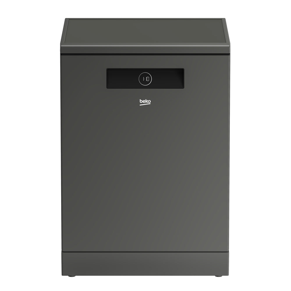 Beko 16 Place 60cm Fast45 Freestanding Dishwasher - Graphite | BDEN38640FG