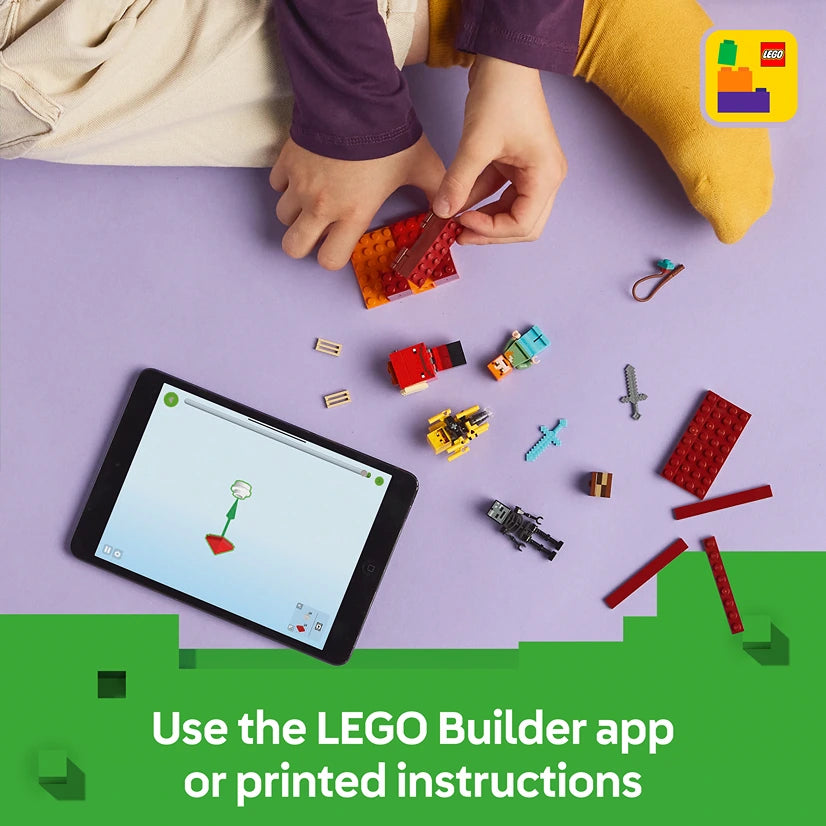 Lego The Nether Lava Battle | 21266