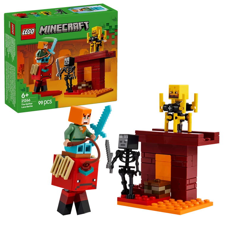 Lego The Nether Lava Battle | 21266
