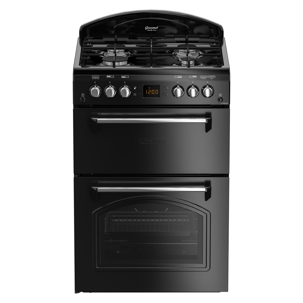 Leisure 60cm Gas Cooker - Black | CLA60GAK