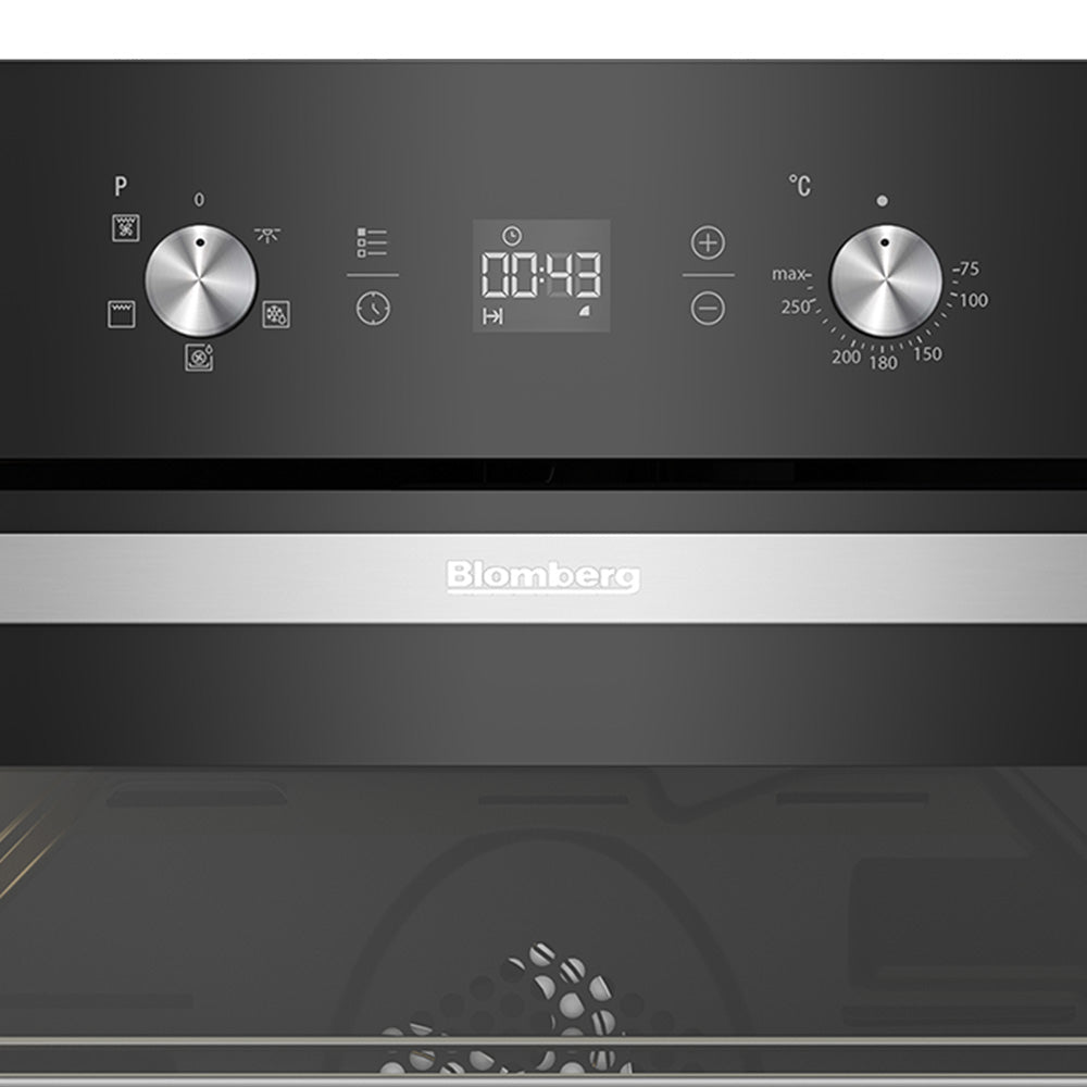 Blomberg Single Built-In Fan Oven - Black | OEN8301B