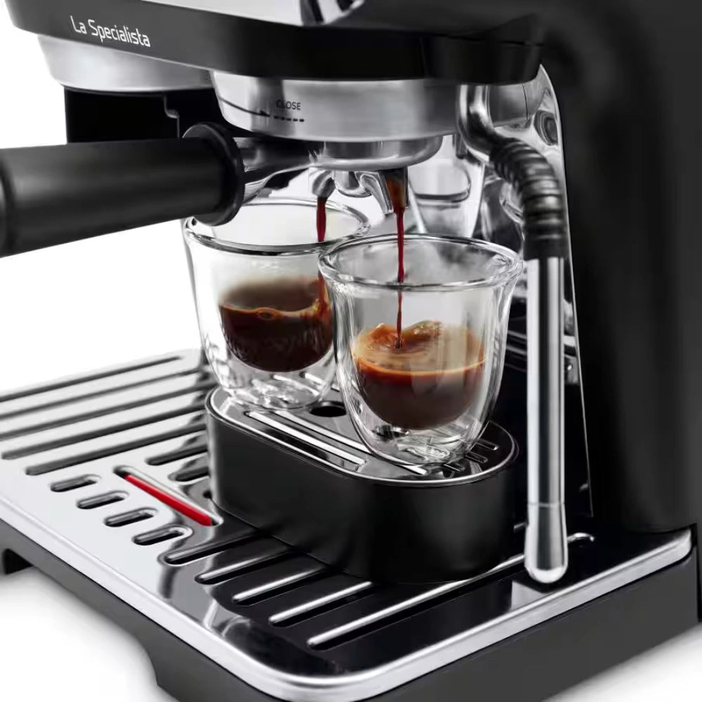 Delonghi La Specialista Arte Manual Bean to Cup Coffee Machine - Black | EC9155.MB