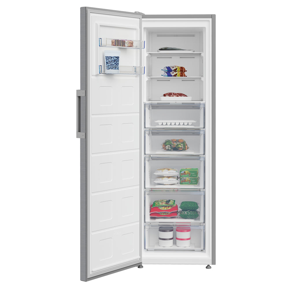 Beko Frost Free Tall Freezer - Stainless Steel | FNP4686PS