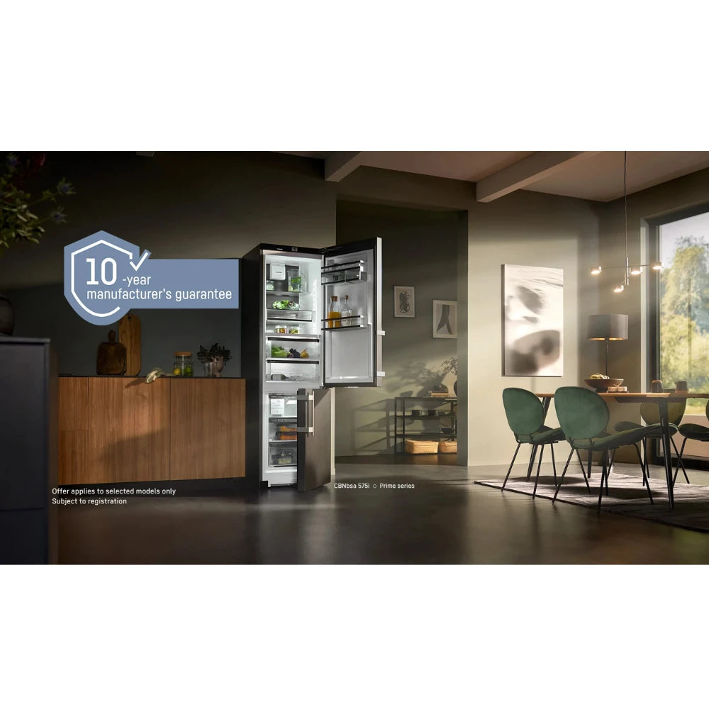 Liebherr 201.5cm No Frost Fridge Freezer - Silver | CNSDA-5723