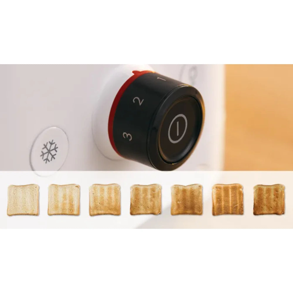 Ex-Display Bosch MyMoment 4 Slice Toaster - White | TAT3M141GB