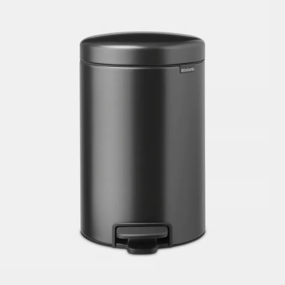 Brabantia NewIcon Pedal Bin 12 litre - Confident Grey | 233487