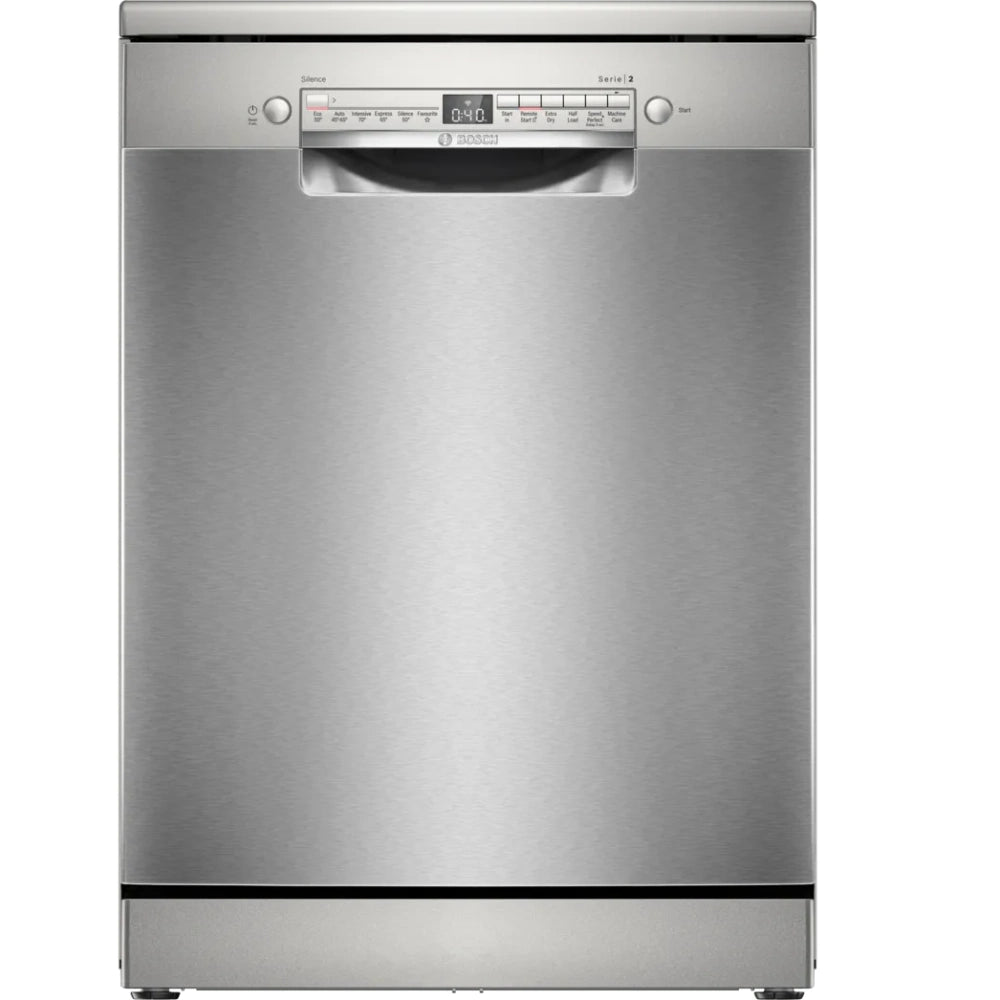 Bosch Series 2 60cm 14 Place Dishwasher - Silver Inox | SMS2HVI67G