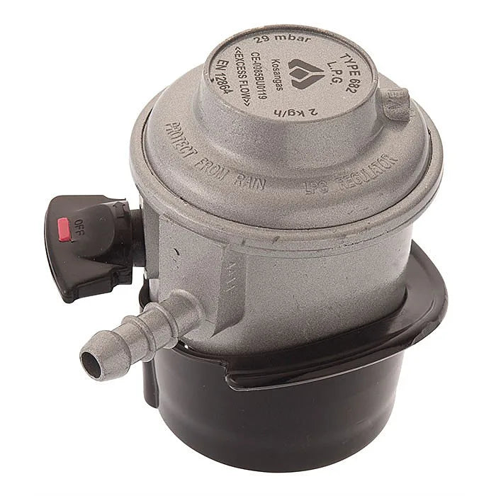 Jumbo Butane Clip-On LPG Click On Gas Regulator