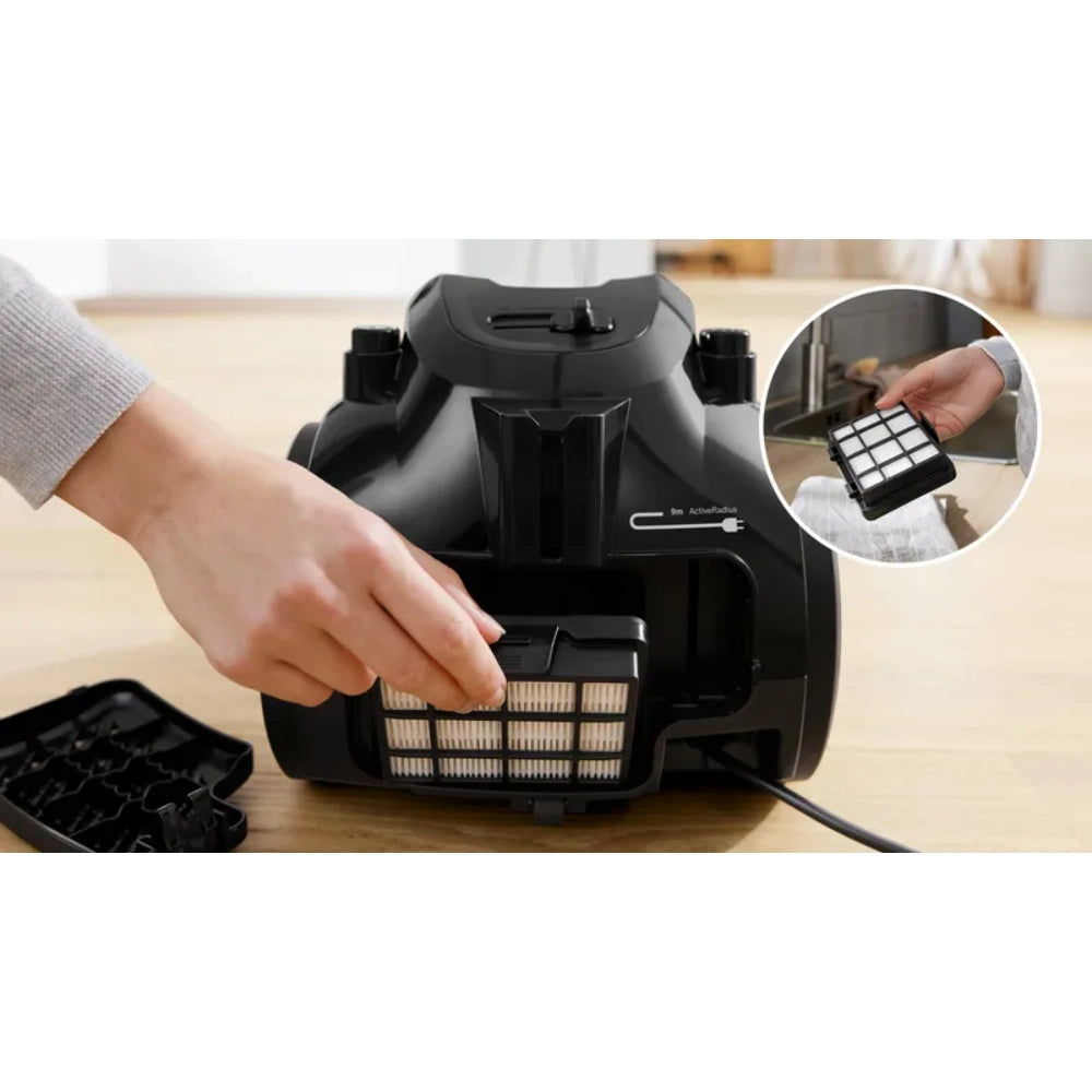 Bosch Bagless Cylinder Vacuum Cleaner - Black | BGS05BA2GB