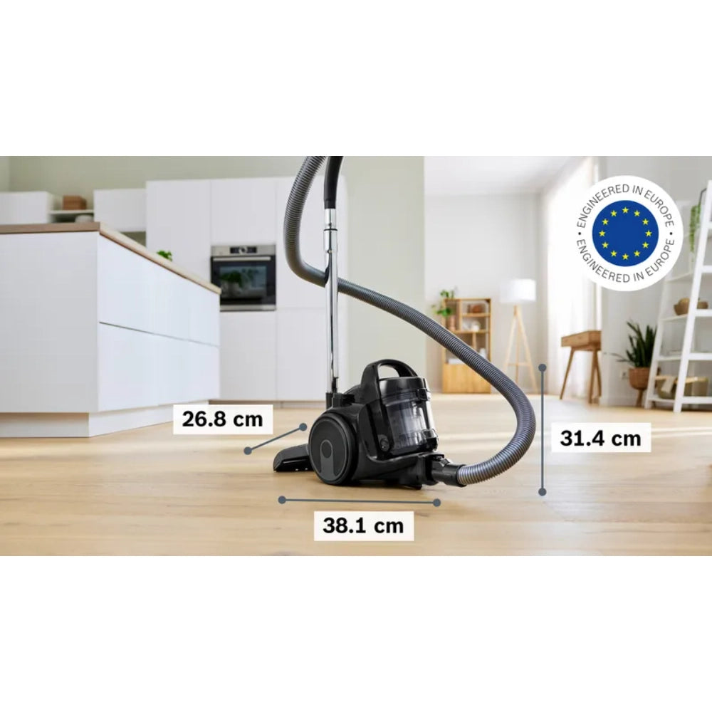 Bosch Bagless Cylinder Vacuum Cleaner - Black | BGS05BA2GB