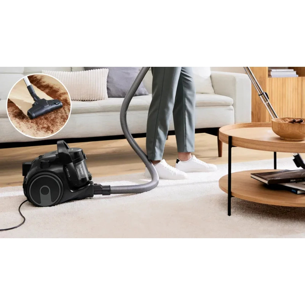 Bosch Bagless Cylinder Vacuum Cleaner - Black | BGS05BA2GB