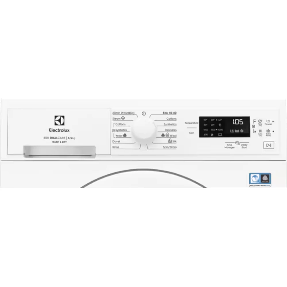 Electrolux 8kg / 4kg Washer Dryer - White | EWDK5846B