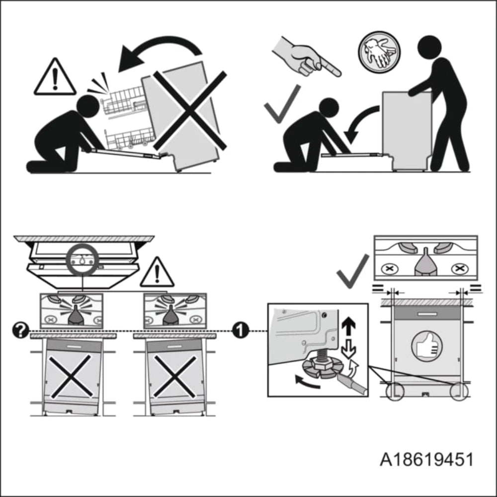 Electrolux 13 Place 60cm Integrated Dishwasher | EES47410L